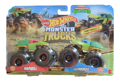 Hot Wheels Monster Trucks - Raphael Vs Leonardo - Premium