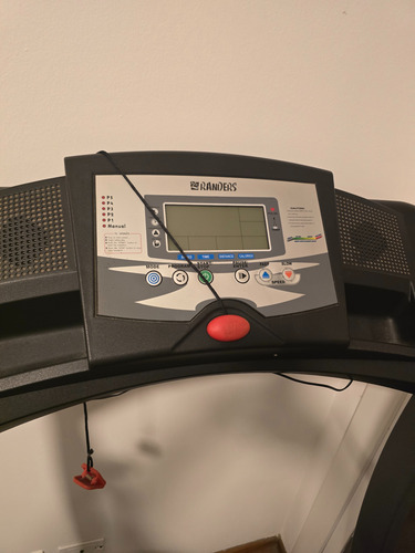Cinta De Correr Randers Arg-620 Para Entrenamiento Eficaz Negro (Usado)