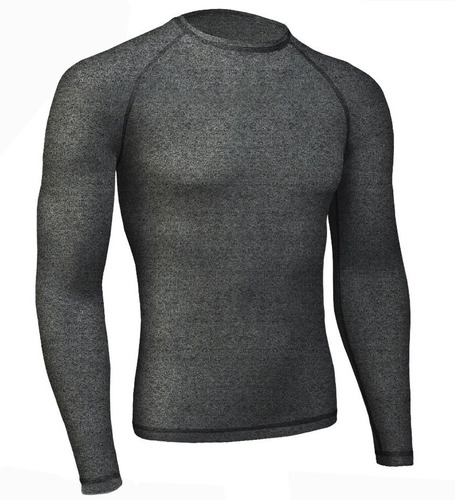 Blusa Segunda Pele Masculina Ultra Go Ahead Inverno Cinza