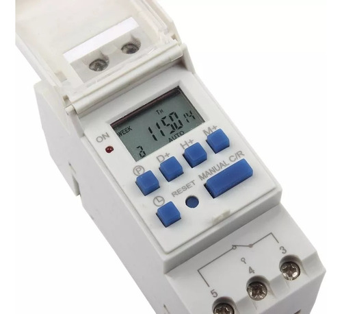 Timer Digital 12v Temporizador Programable Semanal Diario