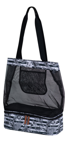 Bolso Playa / Picnic Cooler Desmontable 2 En 1