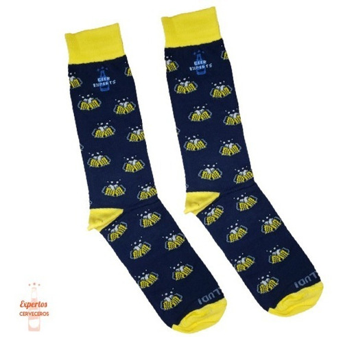 Imagen 8 de 9 de Foursome Beer Socks Lovers - 4 Pares De Medias (¡salud/cheer
