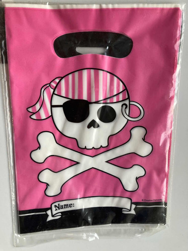 Imagen 1 de 10 de Pack Para Cumpleaños Pirata Rosado