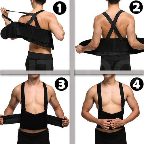I Nuevo Cinturón Ajustable Support Work Back Industrial Y
