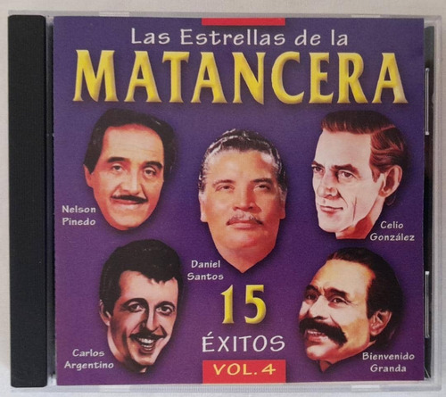 Las Estrellas De La Matancera Vol. 4. Cd Org Usado. Qqf. Ag.