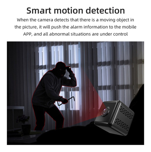 Mini Cámara De Seguridad Inteligente De Alta Resolución 4k
