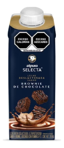 Leche Alpura Selecta Sabor Brownie De Chocolate 315ml