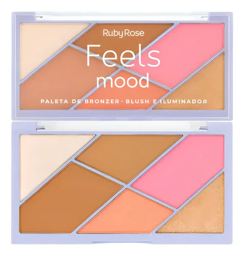 Ruby Rose Feels Mood HB7528 paleta | MercadoLivre