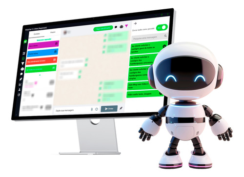 Sistema De Bot De Atendimento Para Whatsapp Com Gpt4(1 Mês)
