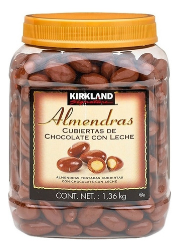 Almendras Cubiertas De Chocolate Con Leche 1.36kg Kirkland