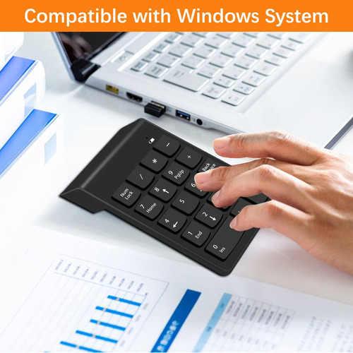 Teclado Numerico Inalambrico Laptop Computadora Usb Portatil