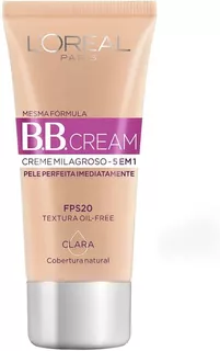 Base BB cream L'oréal Paris 5 em 1 Dermo expertise cor clara FPS 20 30ml