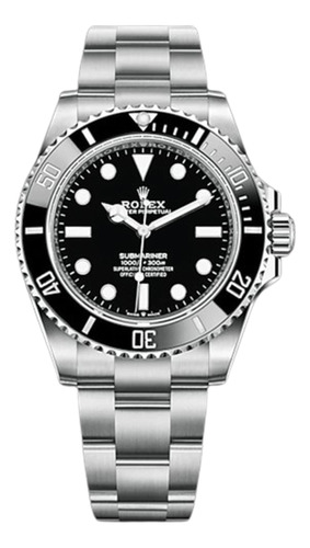 Rolex Submariner No Date Preto Automático Com Caixa E Doc (Recondicionado)