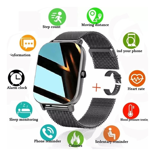 Relógio Smart Watch Y13 Esportivo A Prova D'água Bluetooth