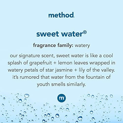 Method Jabón Espumoso Para Manos, Recarga, Agua Dulce, Botel