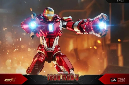 Iron Man Mark 35 Red Snapper Zd Toys 18cm Y