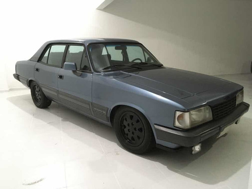 Chevrolet Opala Diplomata Se 4.1 Manual 1989 Azul Preparada