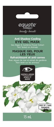 Mascarilla Equate Para Ojos Anti Ojeras Alga Marina Y Flor D