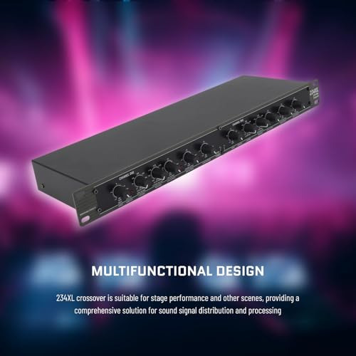 Mono 4 Way Crossover Para Sonido Profesional Exterior