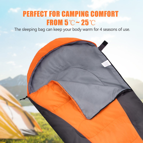 2025 Sacos De Dormir Con Saco De Dormir For Acampar Warm