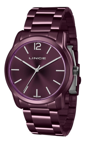 Relogio Lince Feminino Roxo - Lrv4449l U2ux