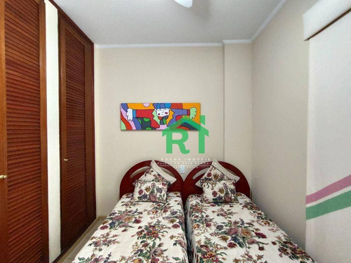 Imagem 16 de 24 de Apartamento Na Praia, Vista Para O Mar, 3 Dormitórios, Sendo 1 Suíte, 3 Sacadas, 2 Vagas De Garagem, Lazer Completo, Pitangueiras - Guarujá/sp - Fl0067