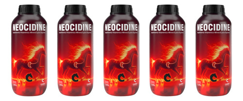 Kit 5 Unidades - Calbos Neocidine H 1,75 Lts