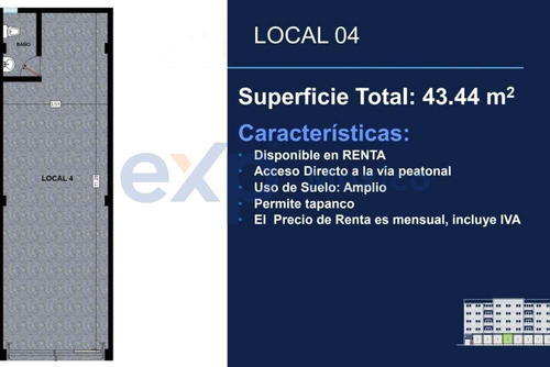 Imagen 2 de 6 de Fabuloso Local Comercial En Renta En Calz. De Tlalpan, San Simón