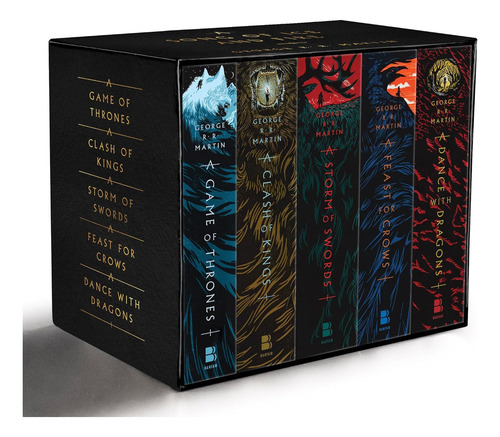 George R. R. Martin's A Game Of Thrones 5-book Boxed Set