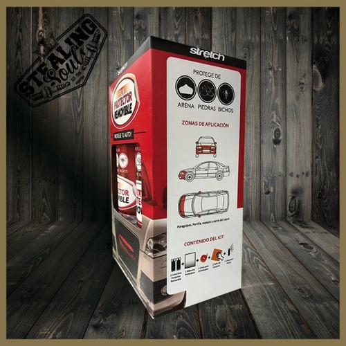 Imagen 3 de 9 de Stretch | Film Protector Removible | Trompa Auto | Mascara