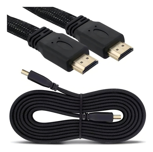 Cabo Hdmi 1,5 Metros Full Hd 4k Banhado Filtro Tv Video Games