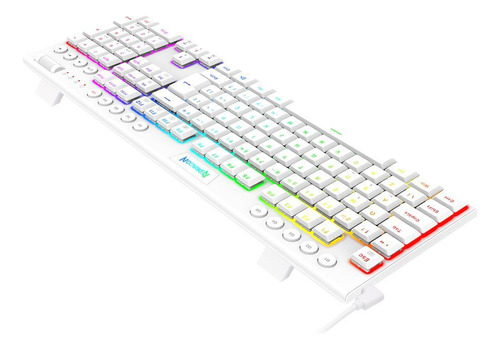 Teclado Mecânico Gamer Redragon Horus Rgb Switch Marrom