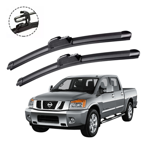 Par Plumas Limpiaparabrisas Brx Nissan Titan 2006