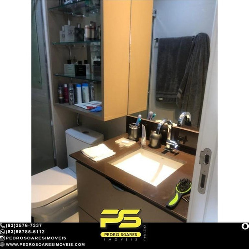 Imagem 12 de 15 de Cobertura Com 2 Dormitórios À Venda, 100 M² Por R$ 1.200.000,00 - Tambaú - João Pessoa/pb - Co0116