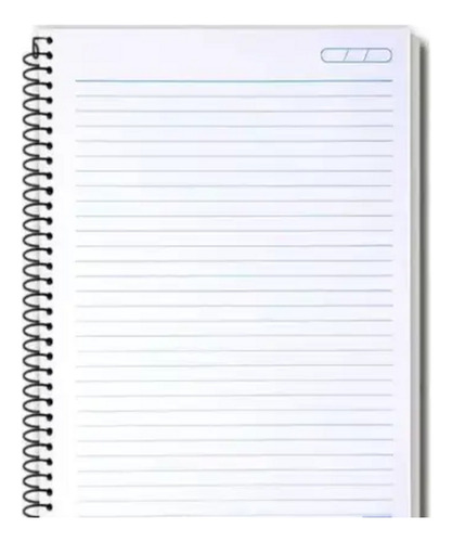 Caderno Lilo E Stitch 1 Matéria 96 Fl Personalizada Espiral Branco