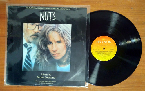 Barbra Streisand Nuts 1987 Disco Lp Vinilo Brasil