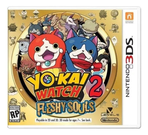 Yo Kai Watch 2 Fleshy Souls Único Nuevo Sellado