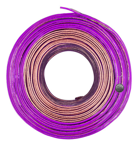 100m Cabo Paralelo Technoise Crk Pvc Flexivel Cobre 2x2,50mm
