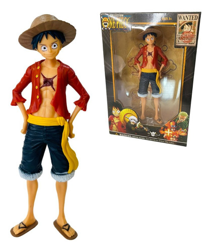 Boneco Monkey D. Luffy One Piece Action Figure Pvc Com Caixa