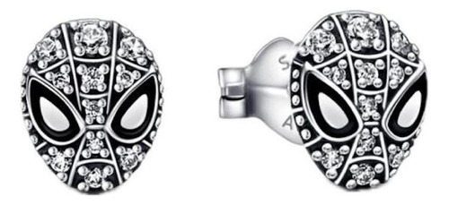 Pendientes Pandora Aretes Máscara Spider-man Marvel Spidey