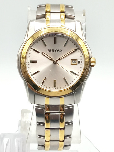 Reloj Bulova Hombre Vestir Cuarzo No Mido Tag Swatch Armani (Usado)