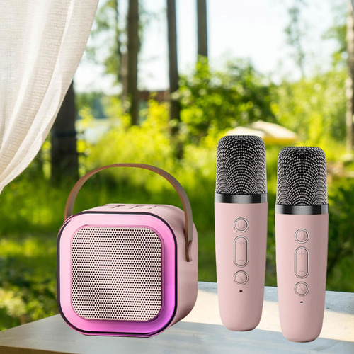 Mini Del Karaoke Con El Micrófono, Micrófono Del Pda, Con