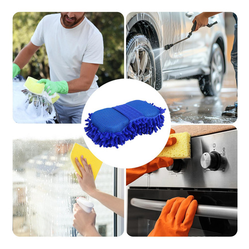 Manopla De Limpieza De Coches Manopla Absorbente De Lavado D