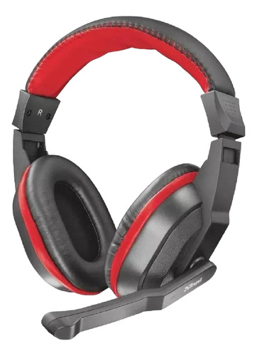 Audifono Diadema Gamer Trust Ziva 3.5 Mm Negro Incluye Conve