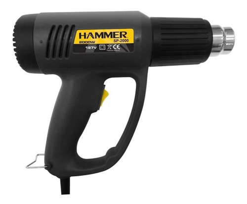 Soprador Térmico 1700w 350 A 550ºc + 4 Bicos Hammer-gysp2000