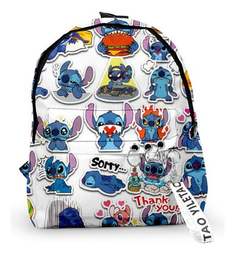 Mochila Anime Stitch Primaria Stitch Regalo