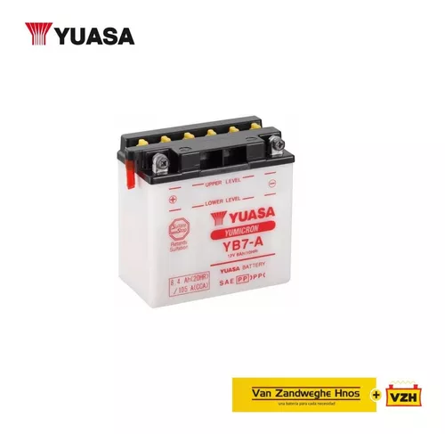 Bateria Moto 12n7a4a = Yb7-a Yuasa 12v 8ah