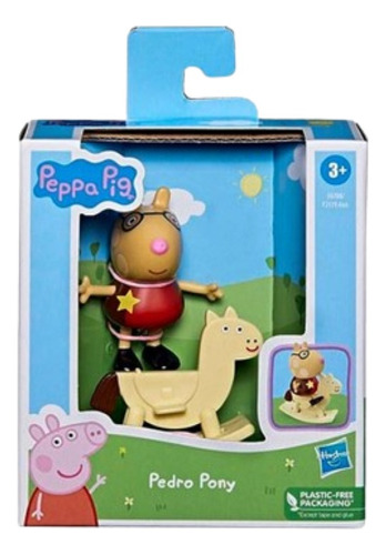Peppa Pig Friends Pedro Pony Figura Con Accesorio