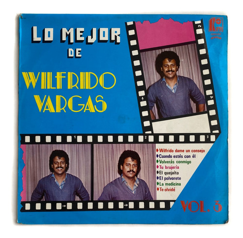 Lp Vinilo Lo Mejor De Wilfrido Vargas Vol. 3 / Excelente 