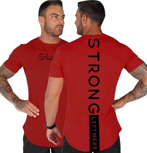 Playera Deportiva Ajuste Perfecto Correr Casual Strong 22gyk